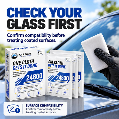 💧Windshield Oil Film & Water Spot Remover Cloths
