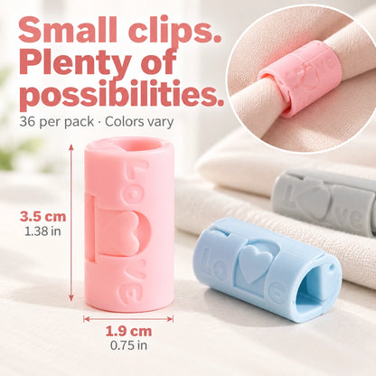 12-Pack Adjustable Bed Sheet Clips — Pin-Free Fasteners, Random Colors