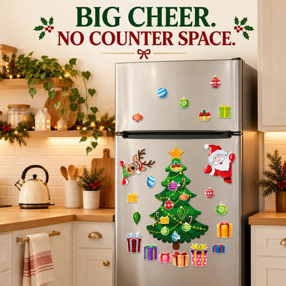 🎄Reusable Christmas Tree Fridge Magnet Set