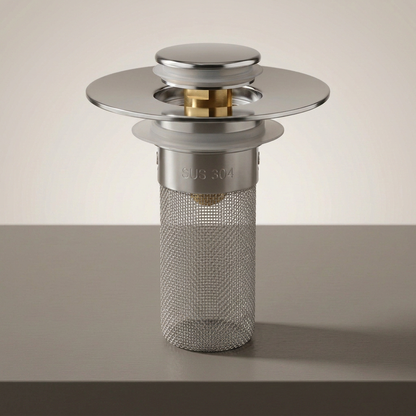 🔧Upgraded bathroom sink drain filter bathroom accessory set