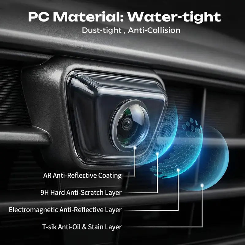 Anti-Scratch Waterproof Car Reversing Cameras Protection for Vehicle Cameras(4 PCS)