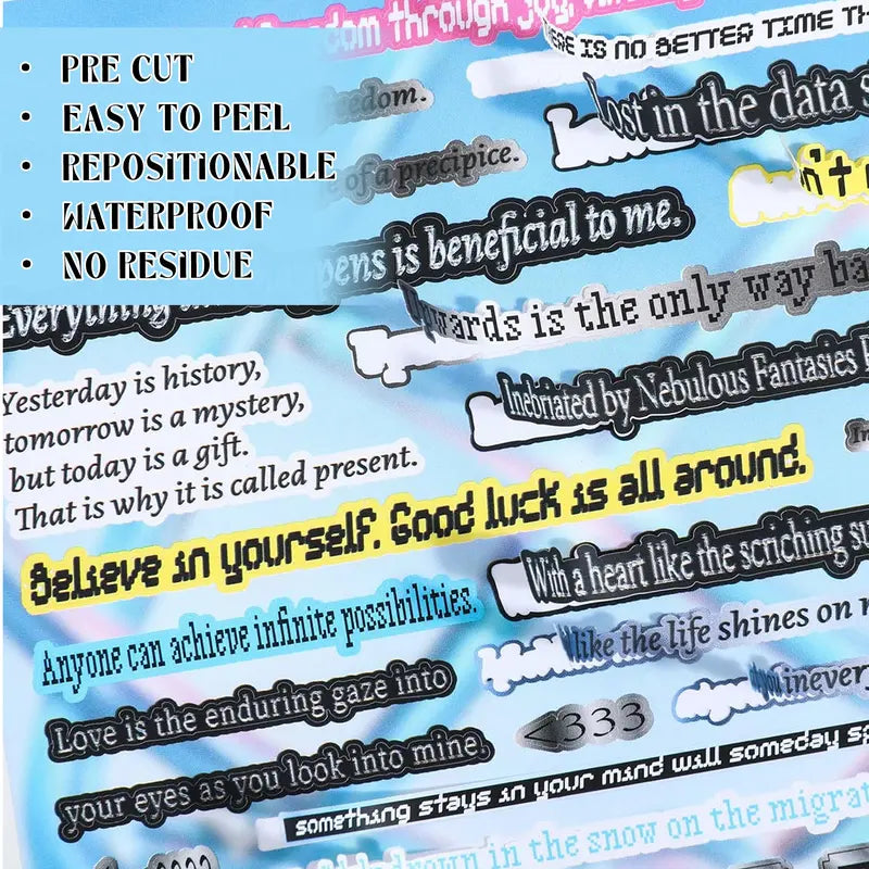 📼 90s/2000s Aesthetic Retro & Future Sticker Book