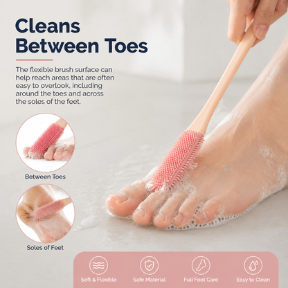 Soft Rubber Foot Brush