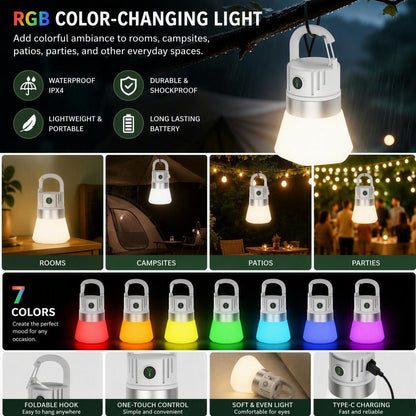 Outdoor Hiking Multi functional Atmosphere Led Light