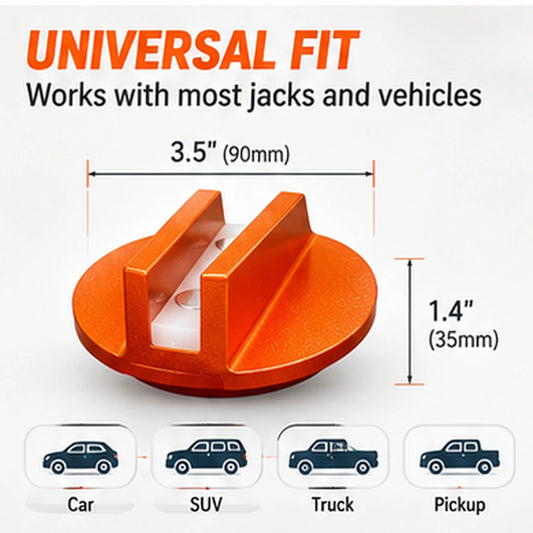 Car jack protection pad
