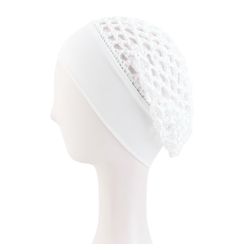 🌙Stretchy Wide-Edge Sleeping Cap Set
