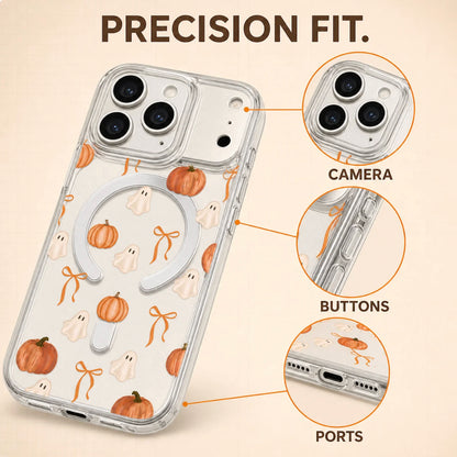 Everyday Drop Protection Meets Festive Vibe! Shockproof Halloween MagSafe Phone Case 🧡🛡️