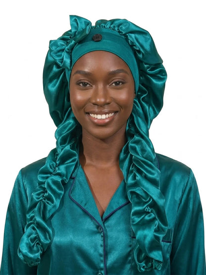 Heatless Curl Satin Bonnet for Sleeping