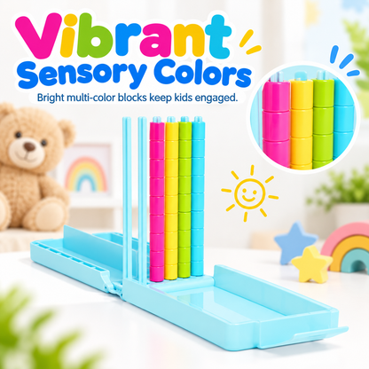 🧠Travel Edition Game - Includes 1 travel storage box and 40 rings