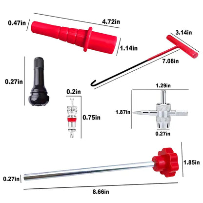 ⚡🔧 Quick Change Tire Valve Tool Kit
