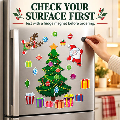 🎄Reusable Christmas Tree Fridge Magnet Set