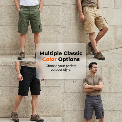 🩳 Men's Outdoor Tactical Cargo Shorts – Multi-Pocket, Durable & Quick-Dry Casual Wear ⛰️