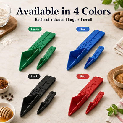 🔥 3-in-1 Space-Saving Foldable Measuring Spoon | Ultimate Kitchen Gadget ✨