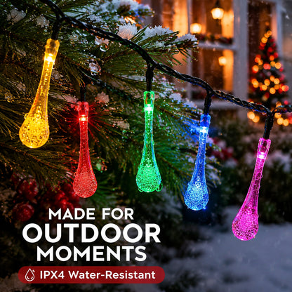 🎄 Transform Your Home Into a Christmas Wonderland! Solar LED Lighted Garland for Porch, Patio & Fence ✨🏡