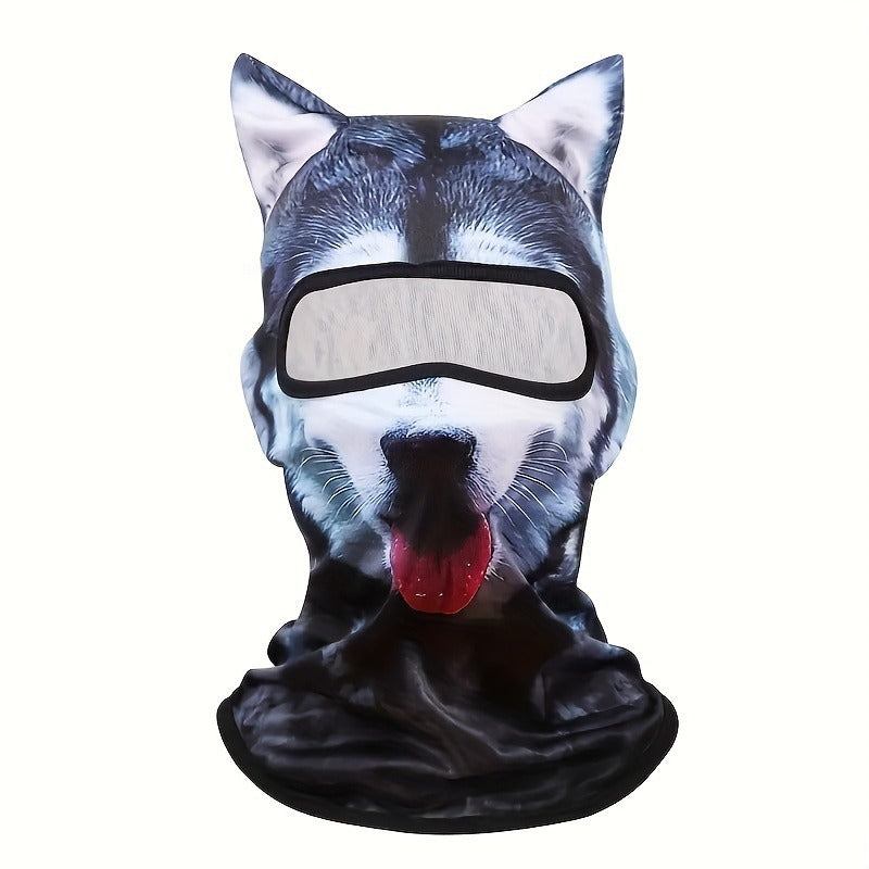 🐾 Ride Wild Stay Cool — Lightweight Breathable Animal Cycling Balaclava 🚴💨