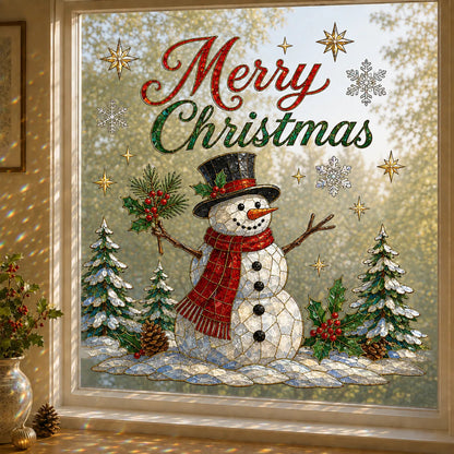 🪟Magical Christmas Scenic Window Clings – Double-Sided Reusable Holiday Glass Stickers