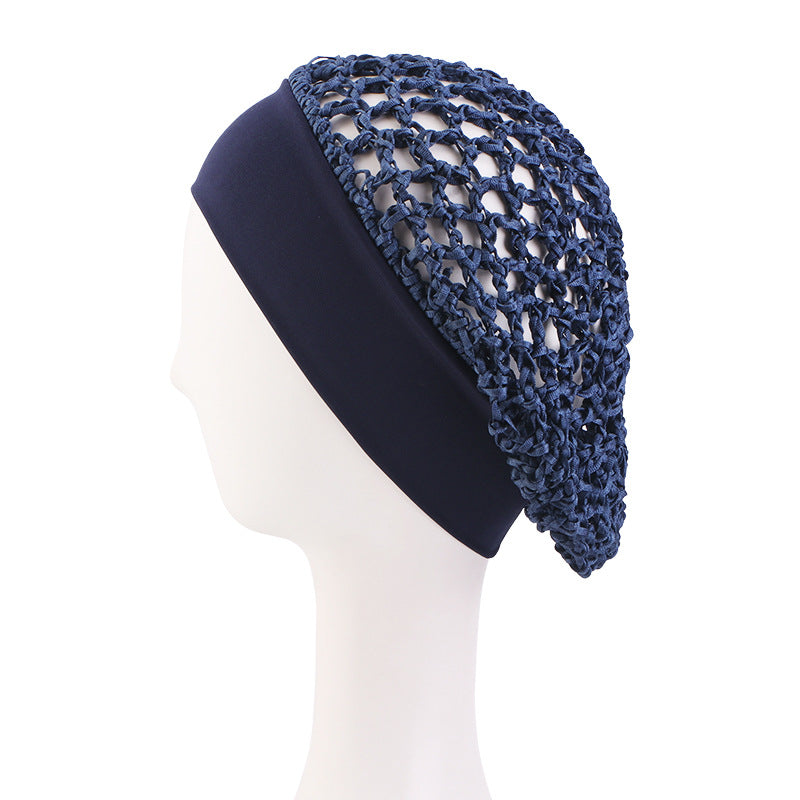 🌙Stretchy Wide-Edge Sleeping Cap Set