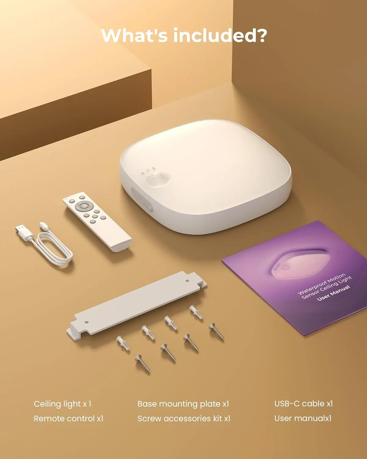 🔋LED light strip remote-controlled rechargeable emergency light