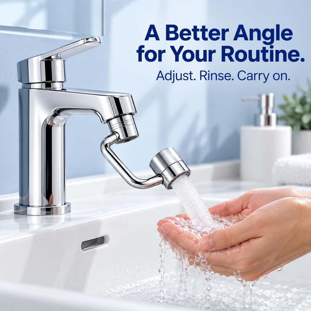 💧1440° Rotatable Faucet Aerator Extension for Toddlers