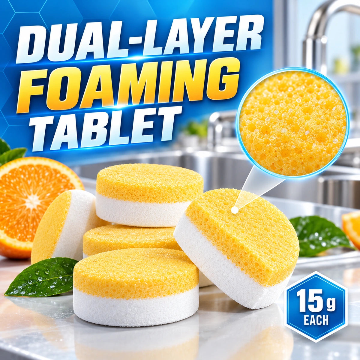 🫧Kitchen Garbage Disposal Cleaner & Deodorizer Tablets