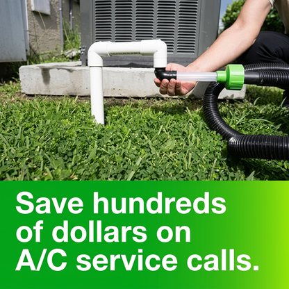 🧹Air conditioner drain pipe cleaner adapter