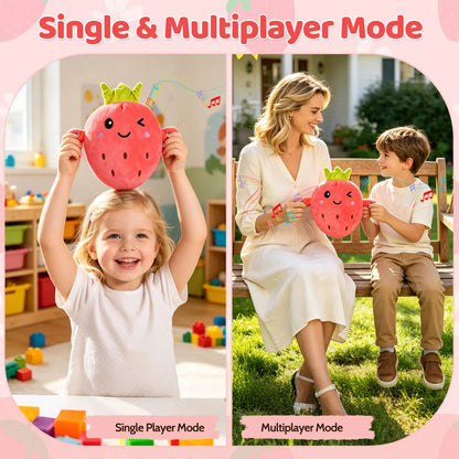 Interactive musical plush toy set