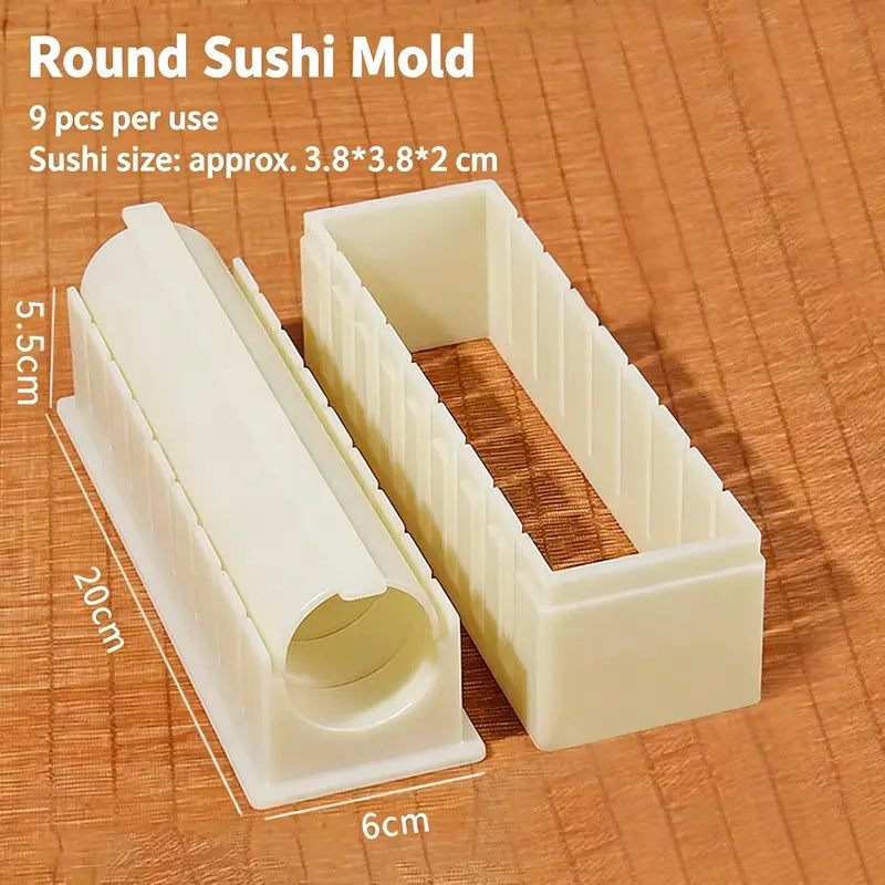 🍣 Easy Sushi Maker Mold – Perfect Homemade Rolls, No Rolling Skills Needed! 🙌