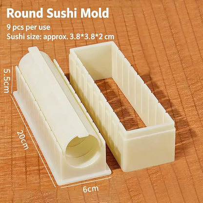 🍣 Easy Sushi Maker Mold – Perfect Homemade Rolls, No Rolling Skills Needed! 🙌