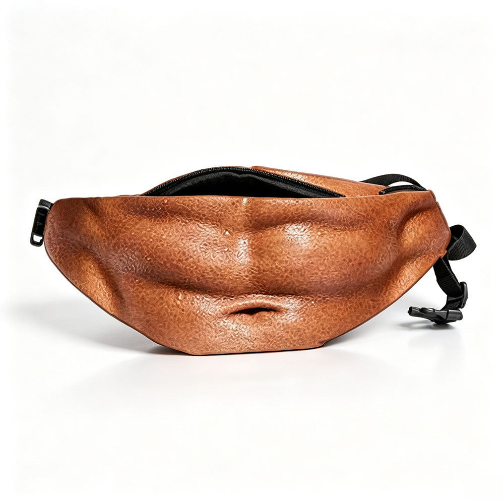 😂 Hilarious Fake Beer Belly Fanny Pack - The Ultimate Gag Gift & Prank Waist Bag 🍺