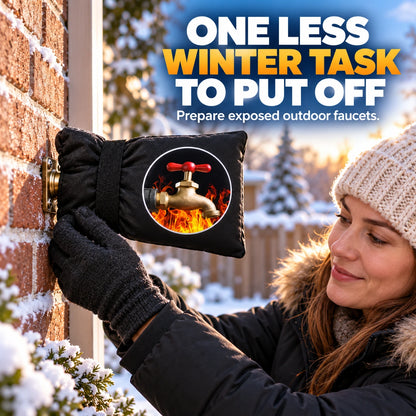 ❄️Insulated Outdoor Faucet Covers for Winter Freeze Protection