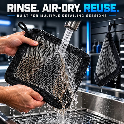 🧽Reusable Synthetic Clay Towel for Car Paint Decontamination