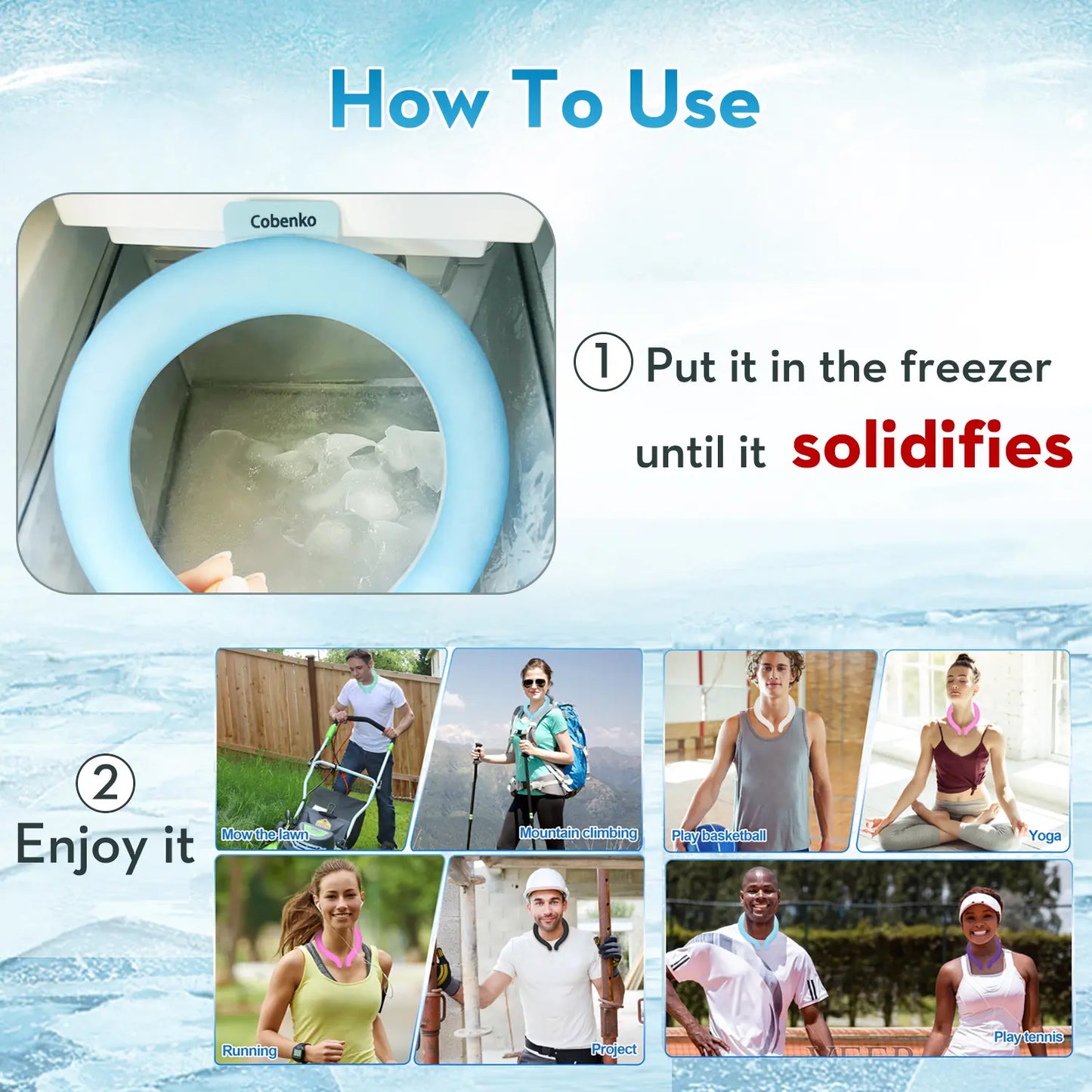 ❄️Neck cooling tube - wearable cooling device