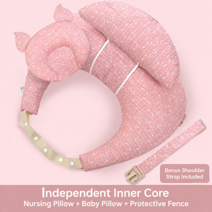 Wearable Nursing Pillow | Ergonomic Feeding Cushion with Adjustable Strap