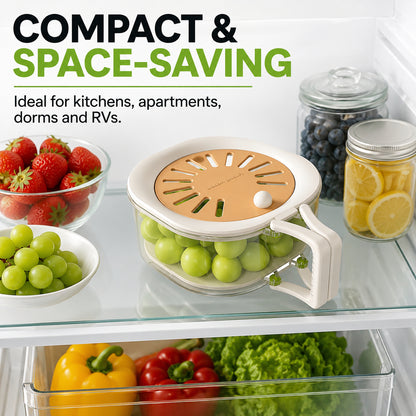 3-Pack Fruit & Vegetable Washing Bowl Set | Wash, Drain & Store 🥗✨