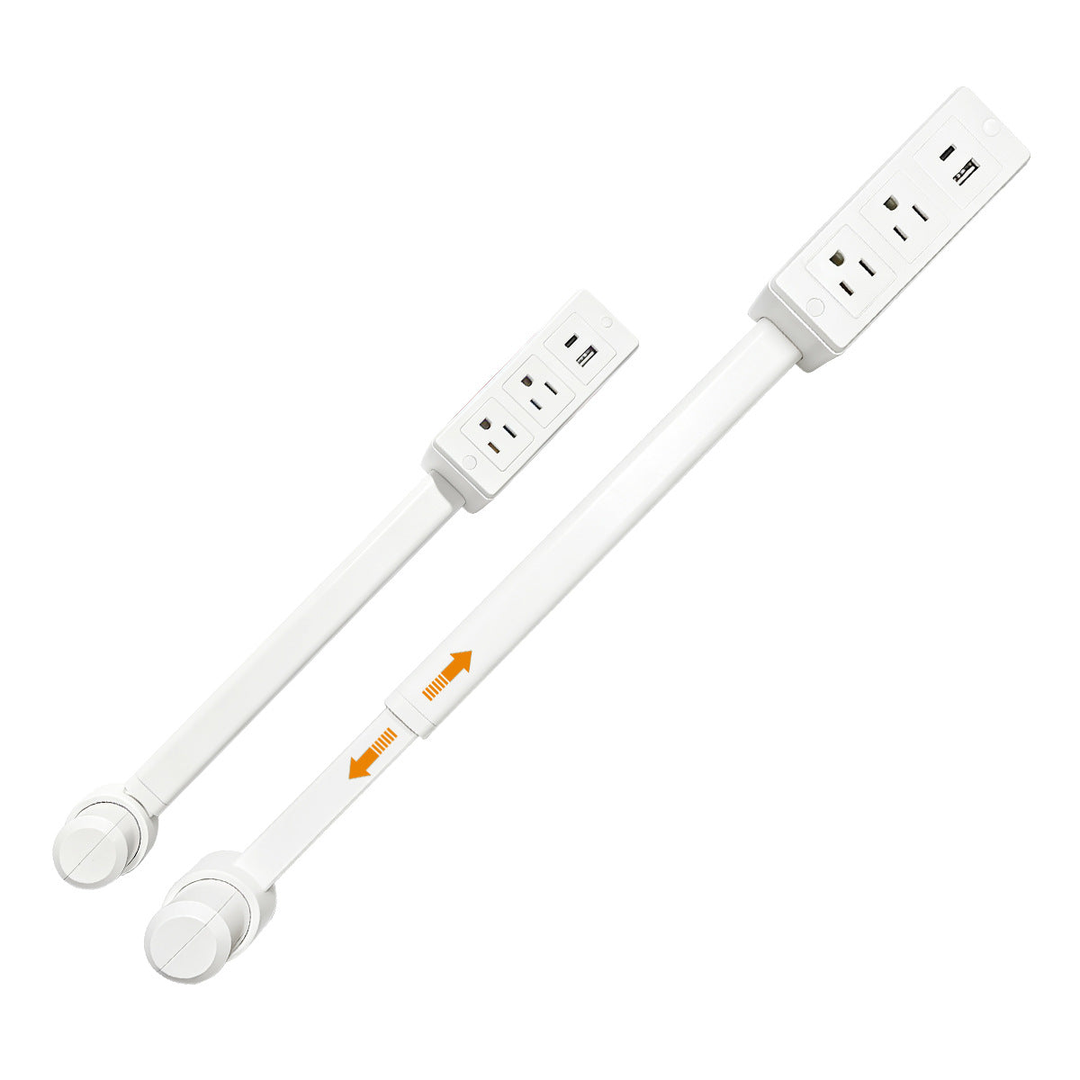 Adjustable Outlet Extender with USB Ports – Bring Hidden Wall Outlets Within Easy Reach 🔌
