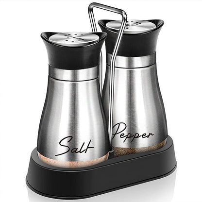 🐧 Penguin Design Salt and Pepper Shaker Set – Cute Shape, 304 Stainless Steel & Precision Dispensing Lid ✨