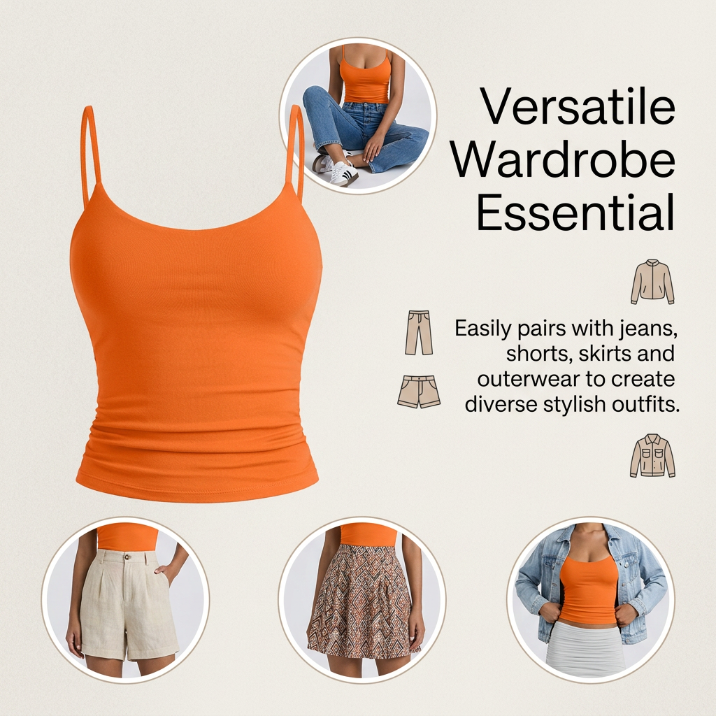 ☁️Summer new style cool girl sleeveless halter top