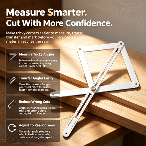 Adjustable Corner Angle Finder & Measuring Tool
