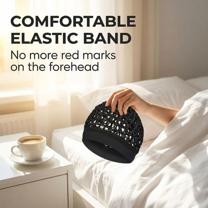 🌙Stretchy Wide-Edge Sleeping Cap Set