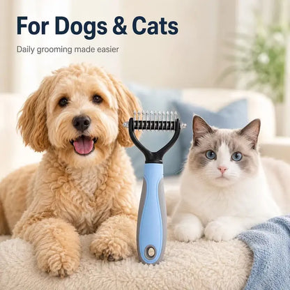 🐾 Pet Grooming and Coat Detangling Comb Care Brush
