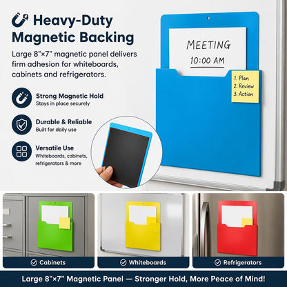 📄Magnetic letter paper size file holder