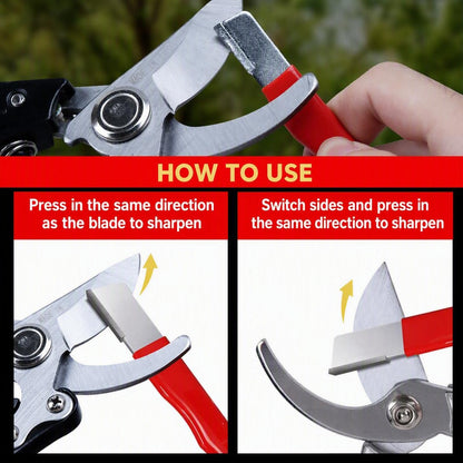 Portable Garden Scissors Sharpene
