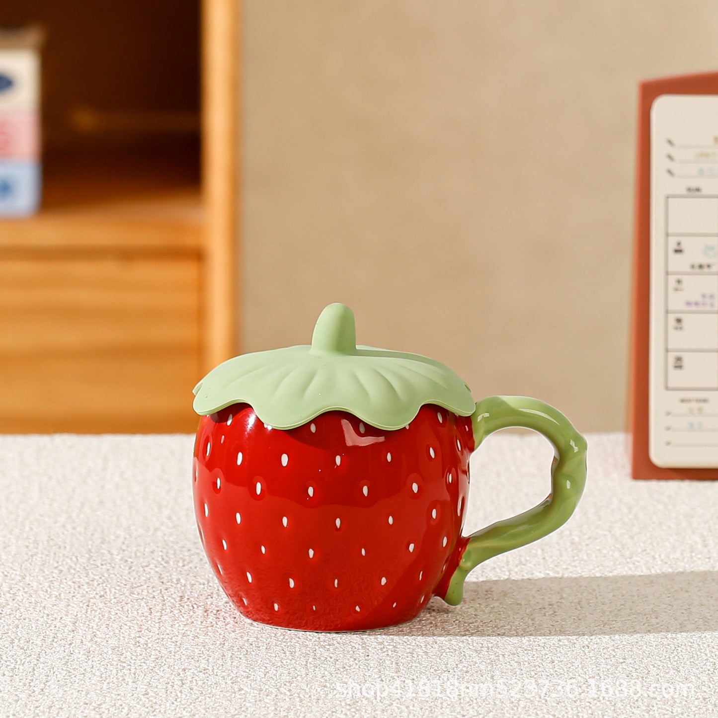 🍓Cute and Creative Ceramic Mug Set