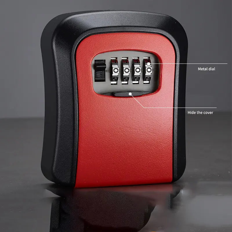🔐Never Get Locked Out Again  | Secure 4-Digit Wall-Mounted Key Lock Box 🏡