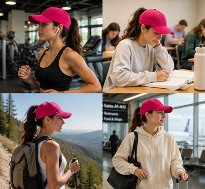 Magnetic Ponytail Cap