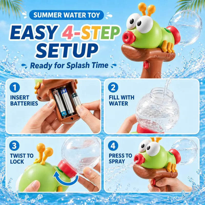 Electric Water Blaster Toy for Kids