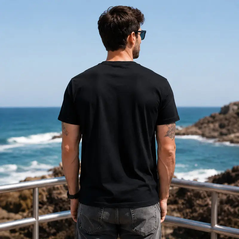 Unisex Short-Sleeved T-Shirt With A Funny One-Star Review Printed On It.