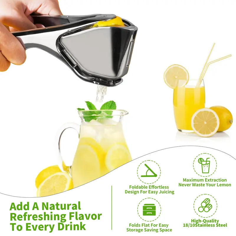 🍊💪 Stainless Steel Citrus Squeezer