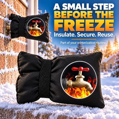 ❄️Insulated Outdoor Faucet Covers for Winter Freeze Protection