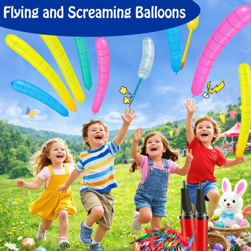 🎈50 sets of rocket balloon kits